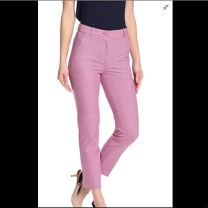 NWT Pink Houndstooth JCrew Cameron pants